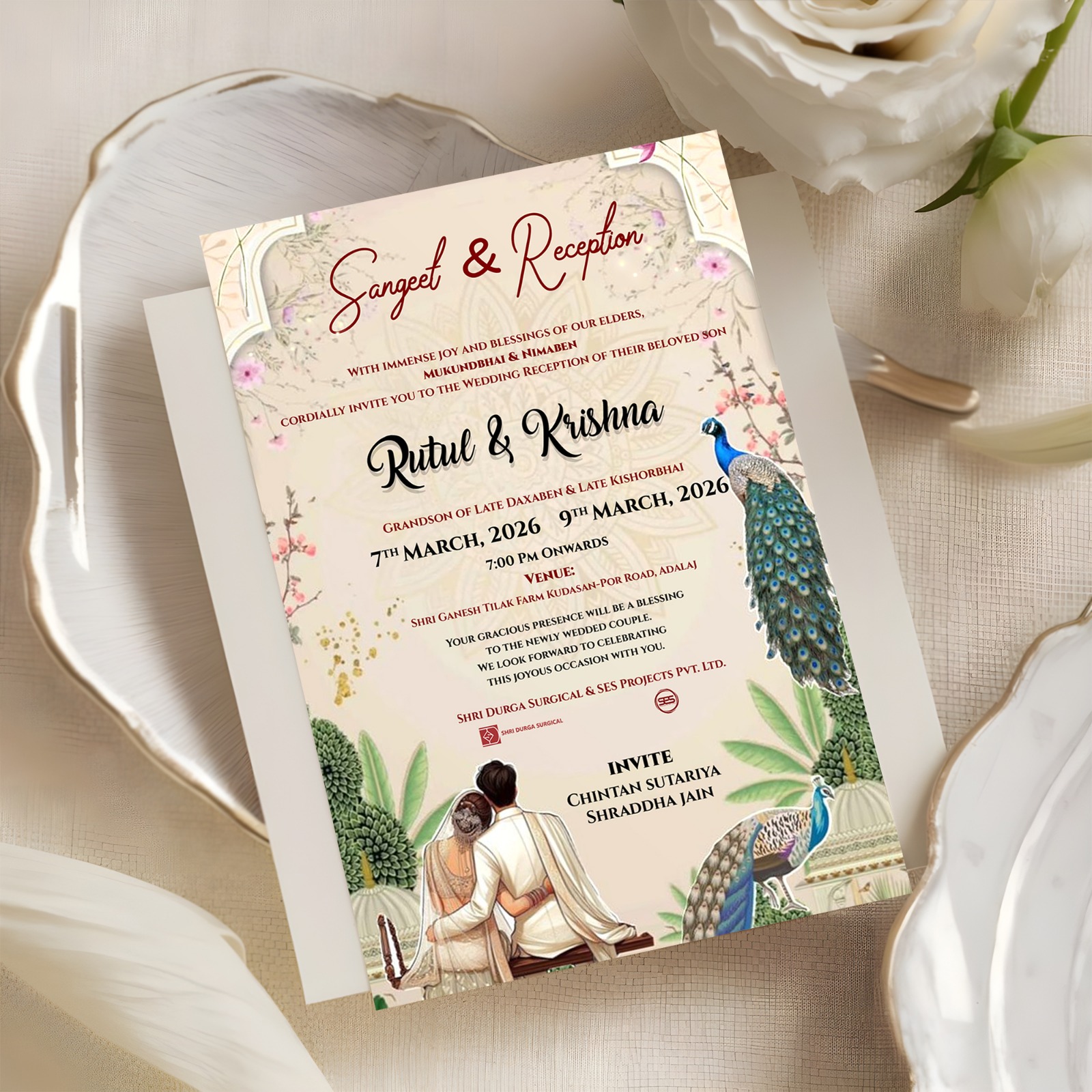 Invitation Card design 27 by Brandingo